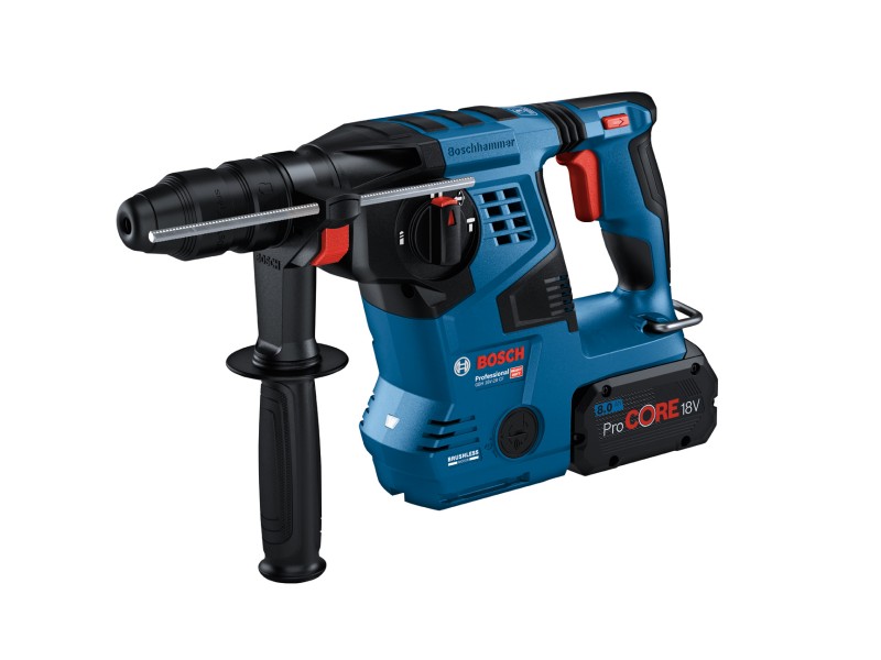 Akumulatorsko vrtalno kladivo Bosch s sistemom SDS plus GBH 18V-28 CF v L-boxx, 18V, 3.3J, 3.4kg, 0611921001